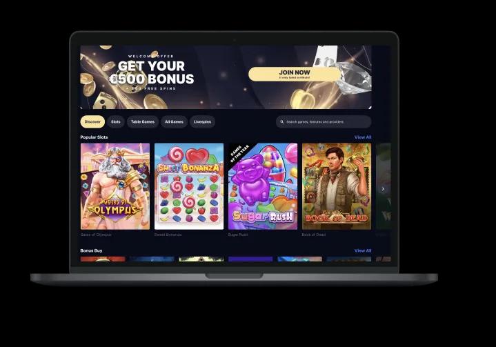 HighRoller Casino desktop